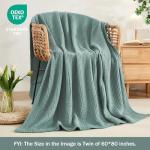 EMME – Breathable 4-Layer Cotton Blanket, Turquoise