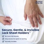 Zlumber Sheet Holders for Tight, Secure Bedding