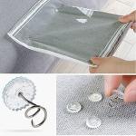 50 Clear Twist Pins for Upholstery and Bedskirts