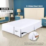Utopia Bedding Queen Bed Skirt - Soft Ruffle Design