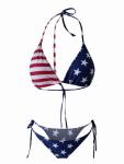 American Flag 3D Printed Bikini for Women