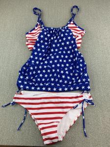 Stars and Stripes 2-Pc Tankini Swimsuit for Women