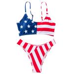 USA Flag Bikini Swimsuit for 4th of July