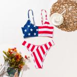 USA Flag Bikini Swimsuit for 4th of July