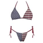 American Honey 4th of July Tie Side Bikini