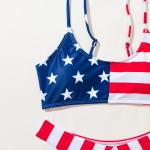 USA Flag Bikini Swimsuit for 4th of July