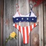 Women’s American Flag Bikini for 4th of July
