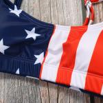 Women’s American Flag Bikini for 4th of July