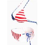 American Flag Halter Bikini Swimsuit for July 4th