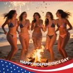 Patriotic Women's 4th of July Swimsuits