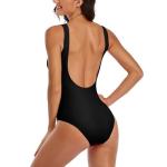 Greek Flag Heart One Piece Swimsuit for Women