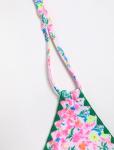 ZAFUL Floral Print Halter Bikini Set for Women