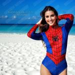Spider-Man Women's One-Piece Swimsuit Costume