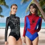 Spider-Man Women's One-Piece Swimsuit Costume
