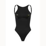 Sexy Push Up Halter One Piece Swimsuit