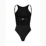 Sexy Push Up Halter One Piece Swimsuit