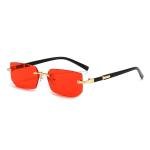 Stylish Rimless Rectangle Sunglasses for All