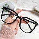 Retro Flat Frame Anti-Blue Light Glasses for Women
