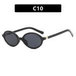 Vintage Oval Sunglasses for Men and Women