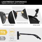 Polarized Round Sunglasses for Men and Women