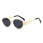 Trendy Oval Sunglasses for Women - Vintage Style