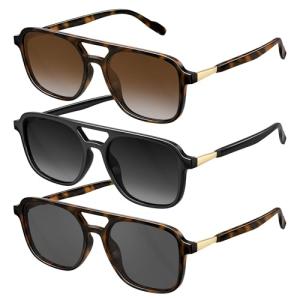 Retro Polarized Aviator Sunglasses for Everyone