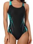 Stylish Women's Cut Out Backless One Piece Swimsuit