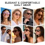 Trendy Polarized Sunglasses for Women with UV400 Protection