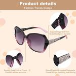 Oversized UV 400 Women’s Sunglasses - 4 Pack