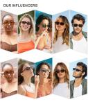 Trendy Polarized Retro Rectangle Sunglasses for All