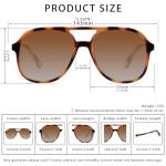 Retro 70s Square Aviator Sunglasses for All