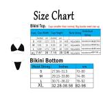 Clear Strap Cheeky Thong Bikini for Women