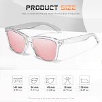 Trendy Polarized Sunglasses for Women with UV400 Protection
