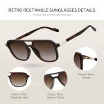 Retro Polarized Aviator Sunglasses for Everyone