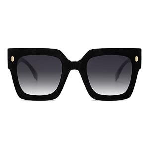 Trendy Vintage Oversized Square Sunglasses for Women