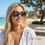 Square Jackie O Butterfly Fashion Sunglasses for Women