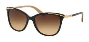 Ralph Lauren Black Nude Cateye Sunglasses with Kit
