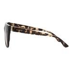 NINE WEST Shayna Cat Eye Sunglasses, Brown Tortoise