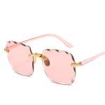 3PCS Women’s Rimless Sunglasses for Summer Fun