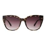 NINE WEST Shayna Cat Eye Sunglasses, Brown Tortoise