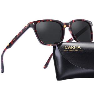CARFIA Women's Polarized UV400 Sunglasses - Small/Medium