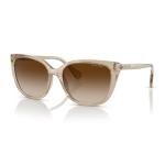 Ralph Lauren Brown Gradient Cateye Sunglasses with Kit