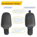 Magnetic Sunglass Holder for Car Visor - 2 Pack