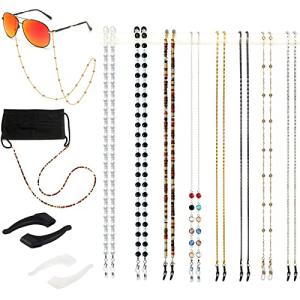 Beaded Eyeglass Chain for Women - 8 Pack