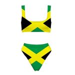 Jamaica Flag Women's Bikini Set - Two Piece
