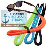 Buoyant Sunglasses Straps – 4 Pack Floatable Lanyard