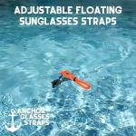 Buoyant Sunglasses Straps – 4 Pack Floatable Lanyard