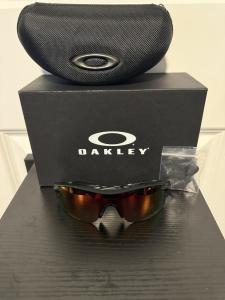 Oakley Custom Radarlock Sunglasses with Red Mirror Lens