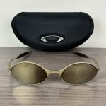 OAKLEY '90s E-Wire Sunglasses - Gold/Brown