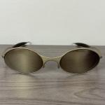 OAKLEY '90s E-Wire Sunglasses - Gold/Brown